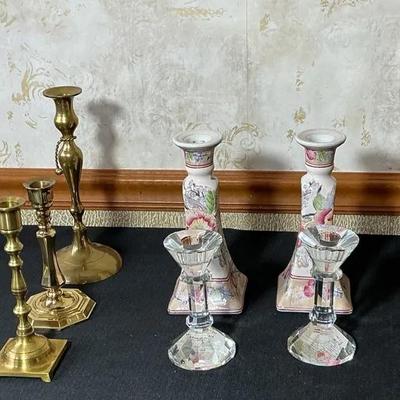 Variety Of Candle Holders 