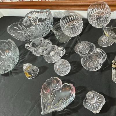 14pc Crystal Glass