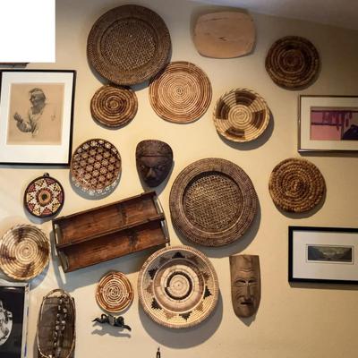 Basket & Art Wall Decor