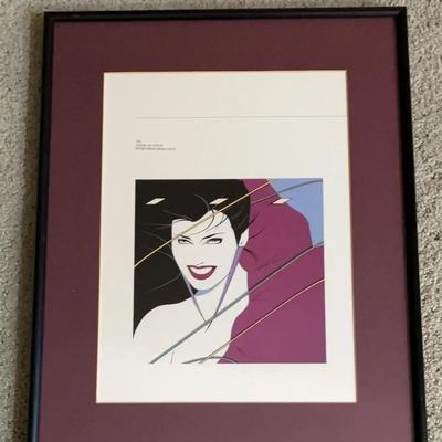 Patrick Nagel “Rio” Duran Duran Album Cover