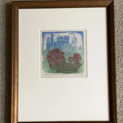 "Dreaming Of Castles" by Helen Siegl 18/85 - Signed
