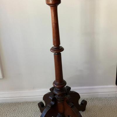 Wooden Wine Table Swivel Stand