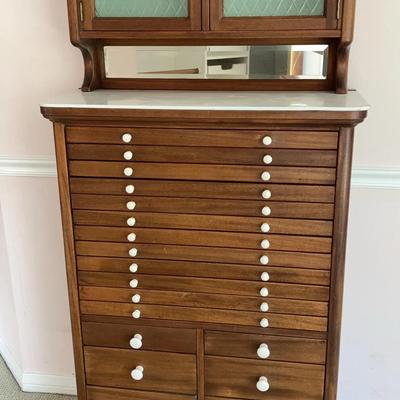 Antique Dental Cabinet