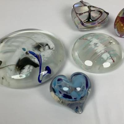 Glass Paperweights