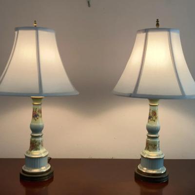 Pair of Vintage Ceramic Lamps
