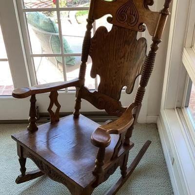 Wood Rocking Chair