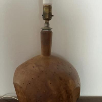 Wood Table Lamp