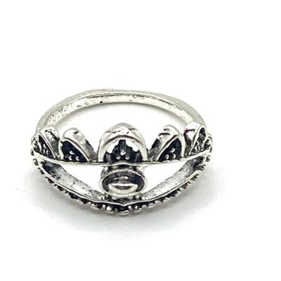Eastern Style Alloy Ring Size 4
