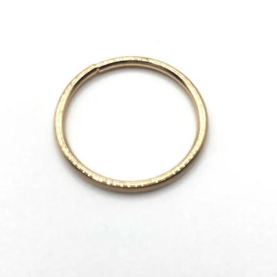 Gold Band Size 7.25 Off Set Joint