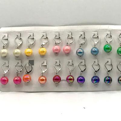 Set Of 10 Pierced Earrings 