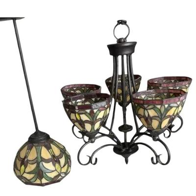 Stained Glass Lighting Set