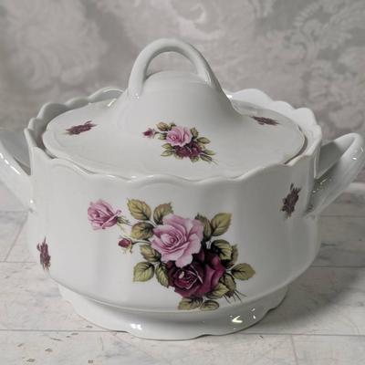 Morgana Rose Lidded Serving Dish