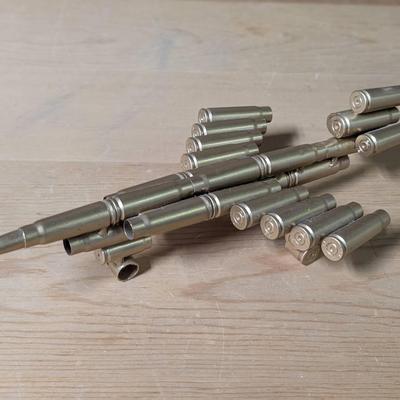 Recycled Bullets/Casings Fighter Jet Airplane Model