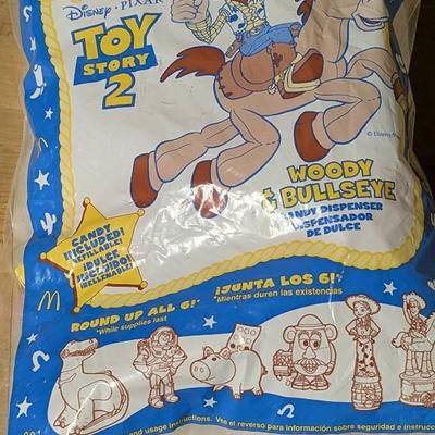 McDonald Toy Story 2 Candy Dispenser Sealed 1999 Rare Vintage Collectible