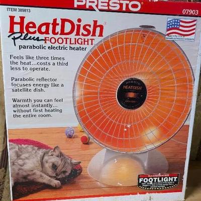 Presto Heat dish Plus With Footlight