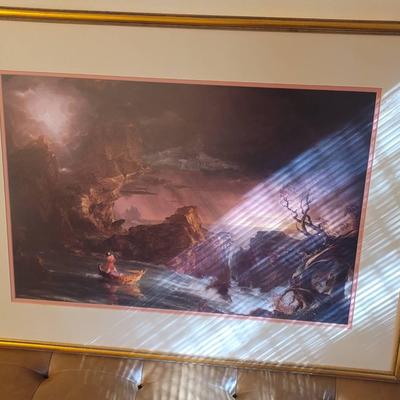 Thomas Cole Voyage of Life Framed  Reproduction Print 