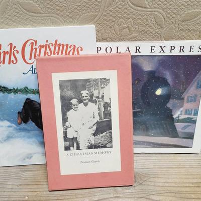 Christmas Books Carl Polar Express Christmas Memory 3 Pieces