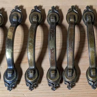 12 vintage 735-1 Amerock handles pulls pull heritage handle lot