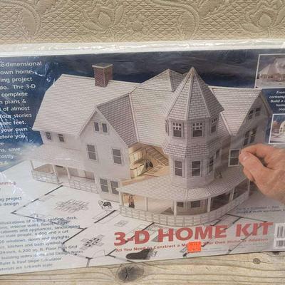 Paper Craft Kit "3D Home Kit" Scale Model House 