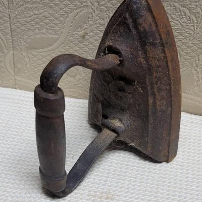 Cast Iron Sad Iron #6 Antique 