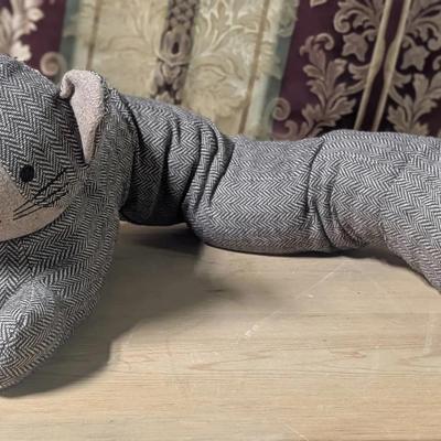 Elements Tweed Cat Draft Floor Decor