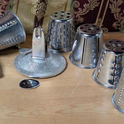 King Kutter Manual Food Processor, Suction Cup Base