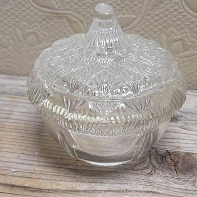 Williams Sonoma Acorn Tureen Lidded Glass Dish