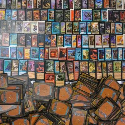 Vintage Magic The Gathering Cards - Wizards Of The Coast 1990s