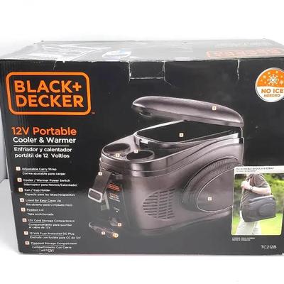 New Black & Decker 12v Cooler & Warmer 