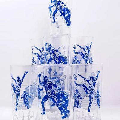 Vintage 1960s Baltimore Colts Drinking Glasses 