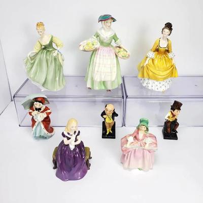 Royal Doulton Figurines: BoPeep, Miss Muffet, Fair Lady, Coralie & More