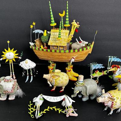 Department 56 Krinkles Noah’s Ark Set By Patience Brewster With Box 