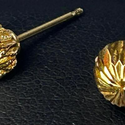 14K Gold Single Earrings (2) - Not a Matching Pair