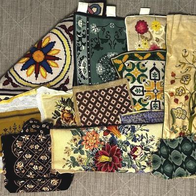 Completed Needlepoint Projects - Lot 4 Of 4