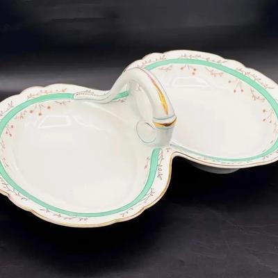 Double Basin Handled Bowl