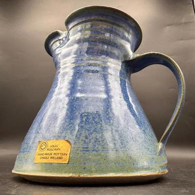 Louis Mulcahy Hand Made Mugged Vase