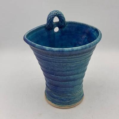 Michael Kennedy Ceramic Wall Hangable Vase