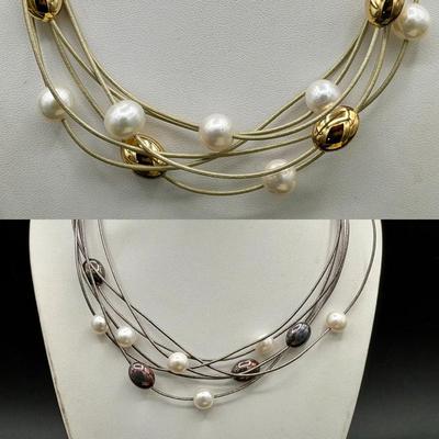 (2) Sterling Silver Necklaces