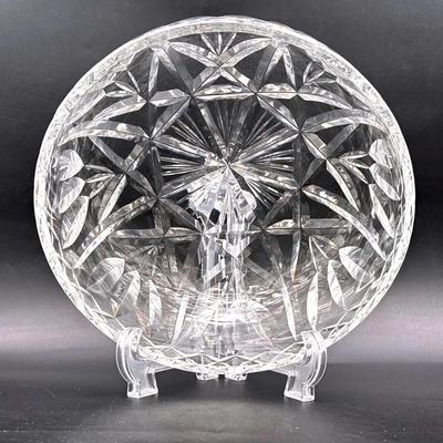 8” Cut Glass Bowl 