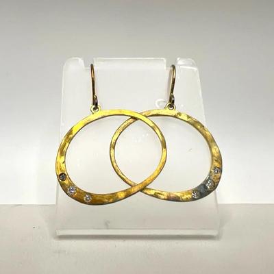 Gold Vermeil Earrings Stamped 925 