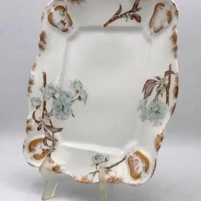 Limoges Porcelain — Theodore Haviland Plate 