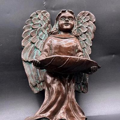 Wall Bird Feeder - Antique Verdigris