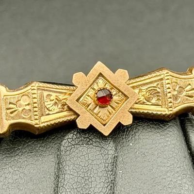 Antique Edwardian Style Bar Brooch Jewelry