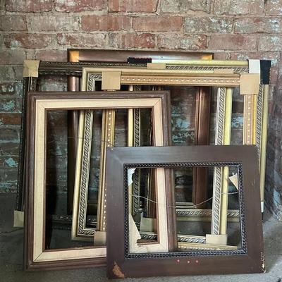 Large Decorative Wood Frames (7)