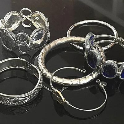 Silvertone Bracelets