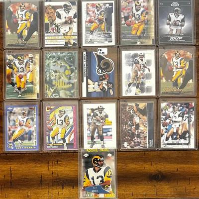 16 - Collectible Kurt Warner Football Cards - Rookies