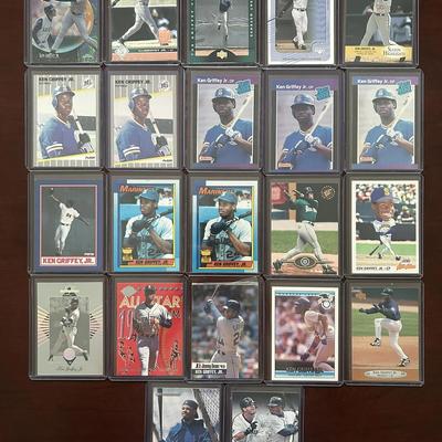 Ken Griffey Jr. Rookies, Collectors Club, A Cut Above Inserts, and More