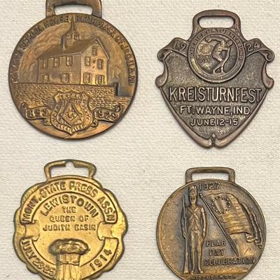 4 - Antique Watch Fobs #2