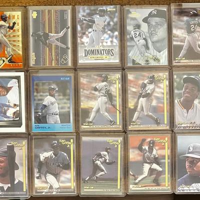 15 - Collectible Ken Griffey Jr. Baseball Cards #1