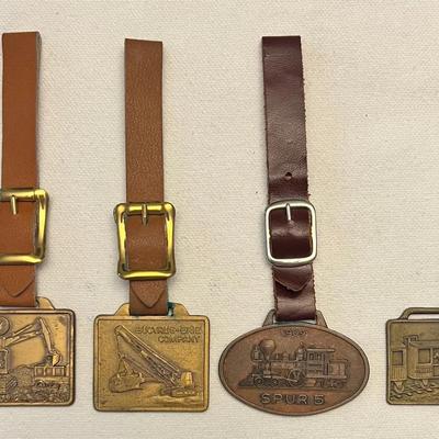4 - Vintage Watch Fobs #6